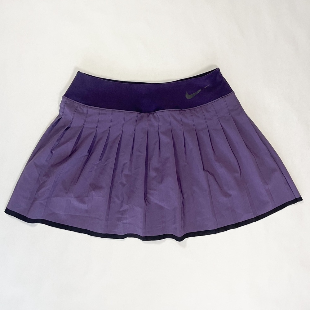 Nike Court Victory Purple Pleated Tennis Skirt